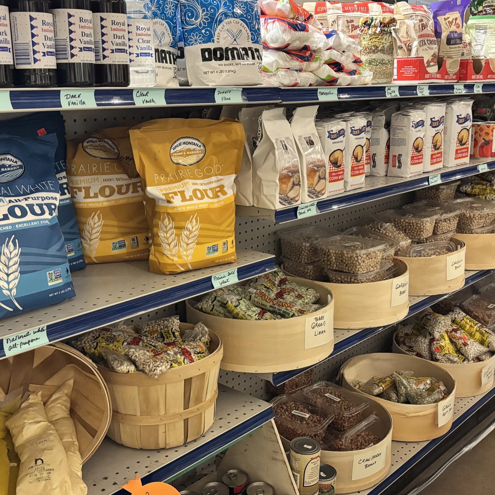 Bulk goods and pantry staples