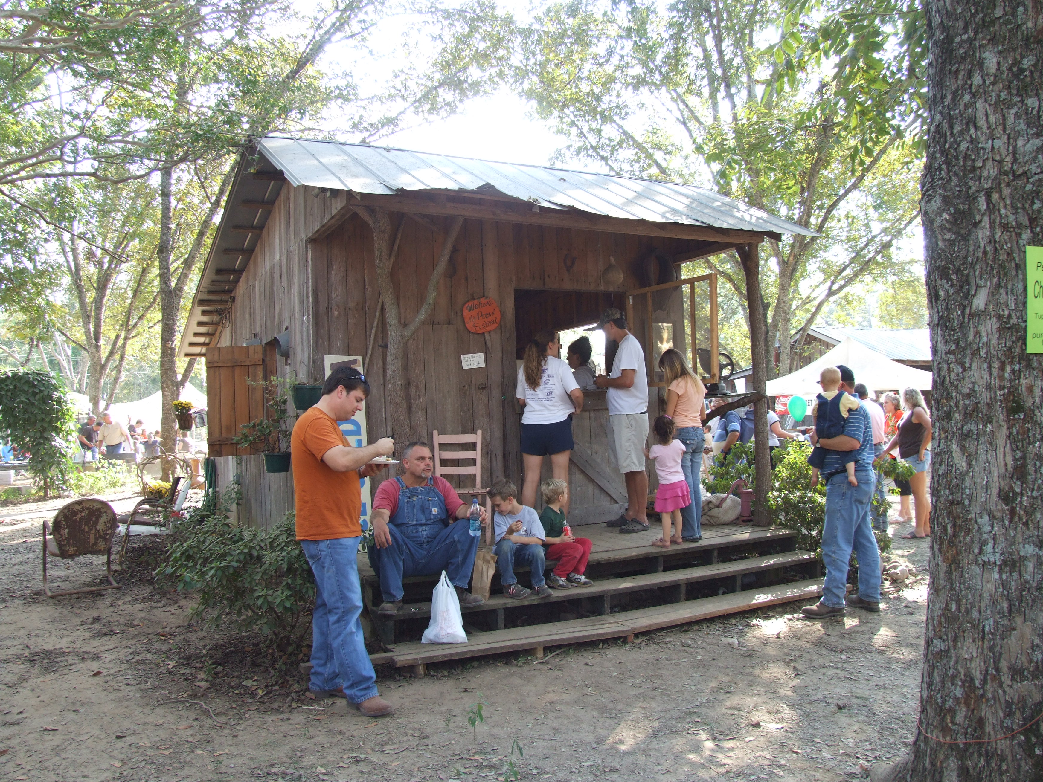 The General Store cabin at the festival