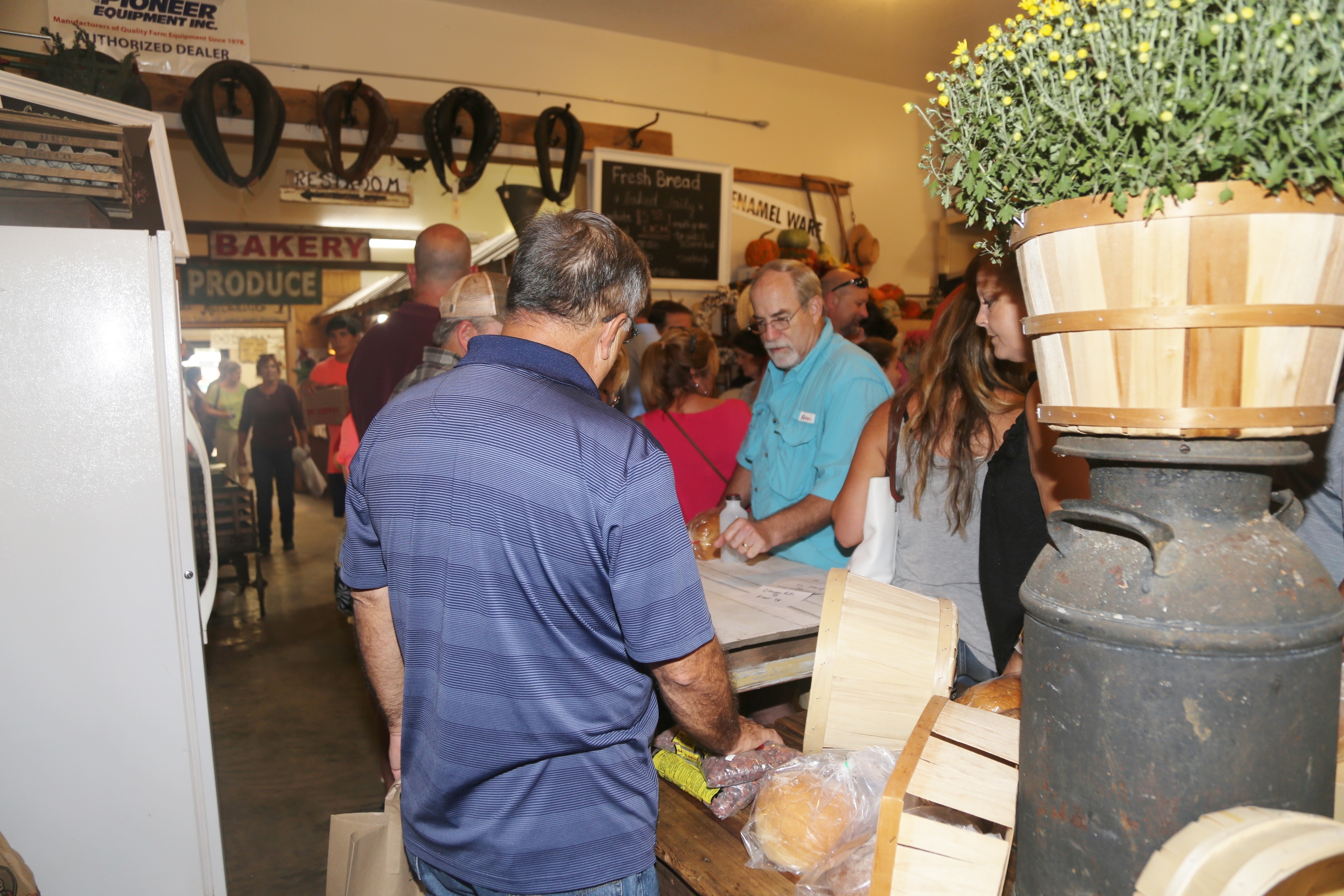 Fulmer's General Store packed with customers